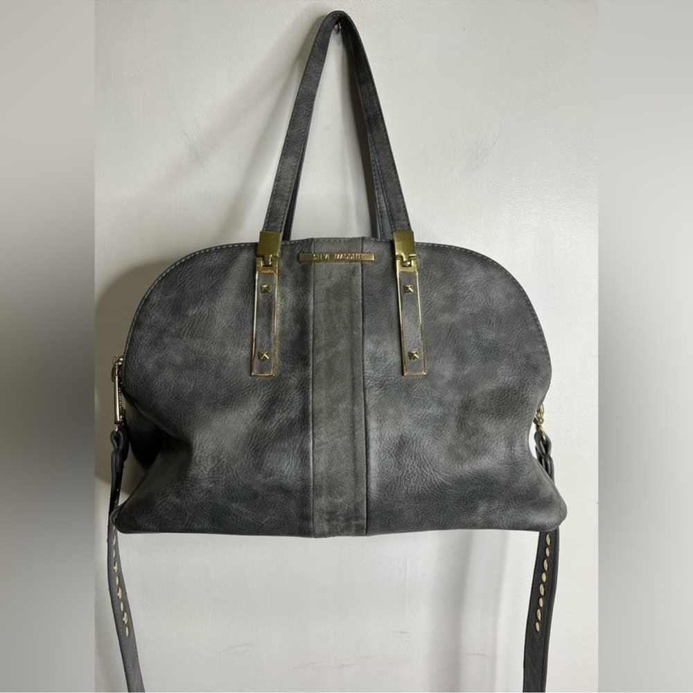 Steve Madden Gray & Gold Shoulder Bag / Crossbody